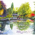 Etang aux Nympheas  Waterlily Lake of Claude Monet